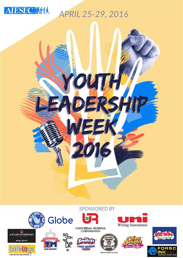 AIESEC Youth Leadership Week: April 25-29 at Ateneo de Manila University