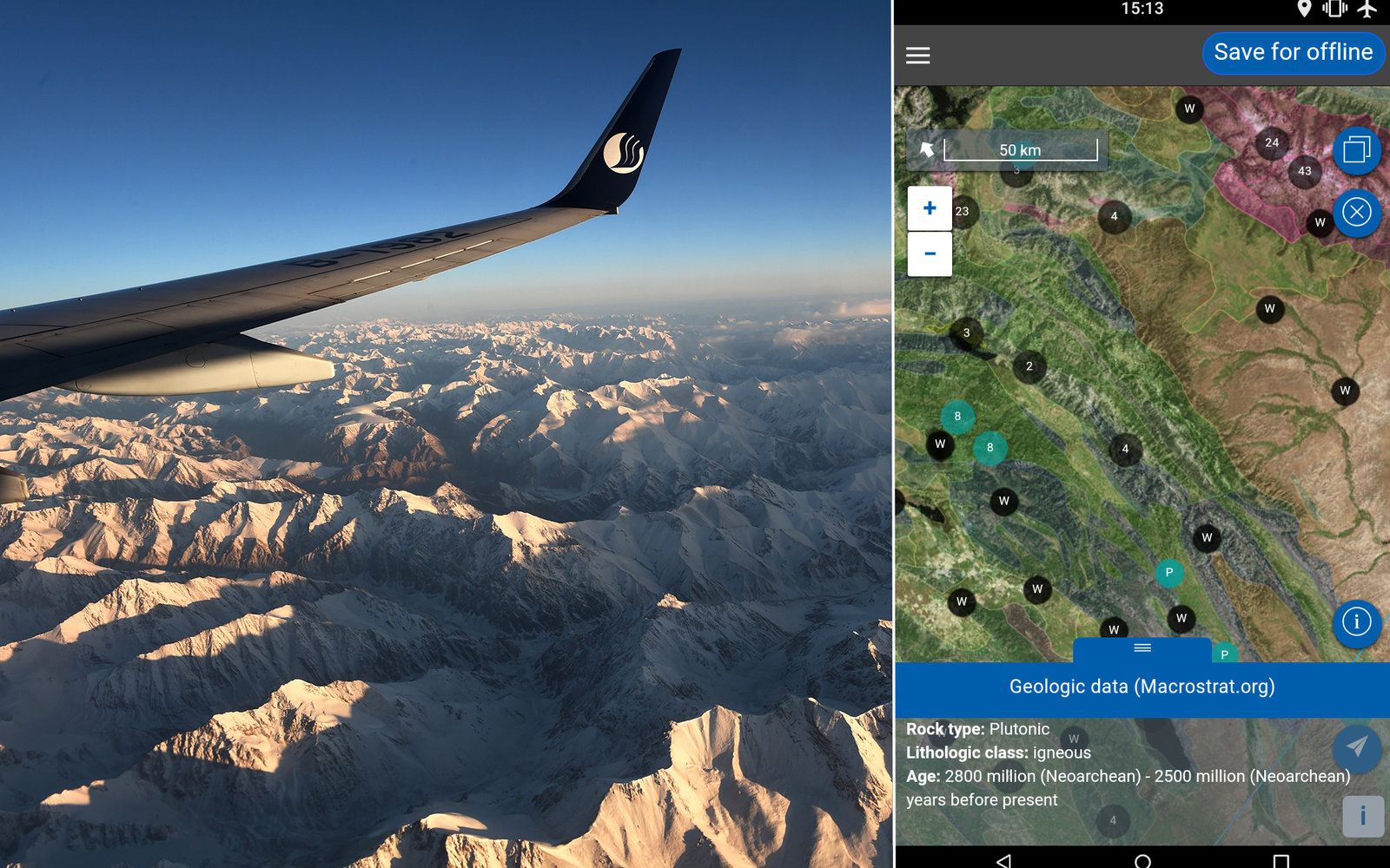 This App Can Tell What is Outside Your Airplane Window