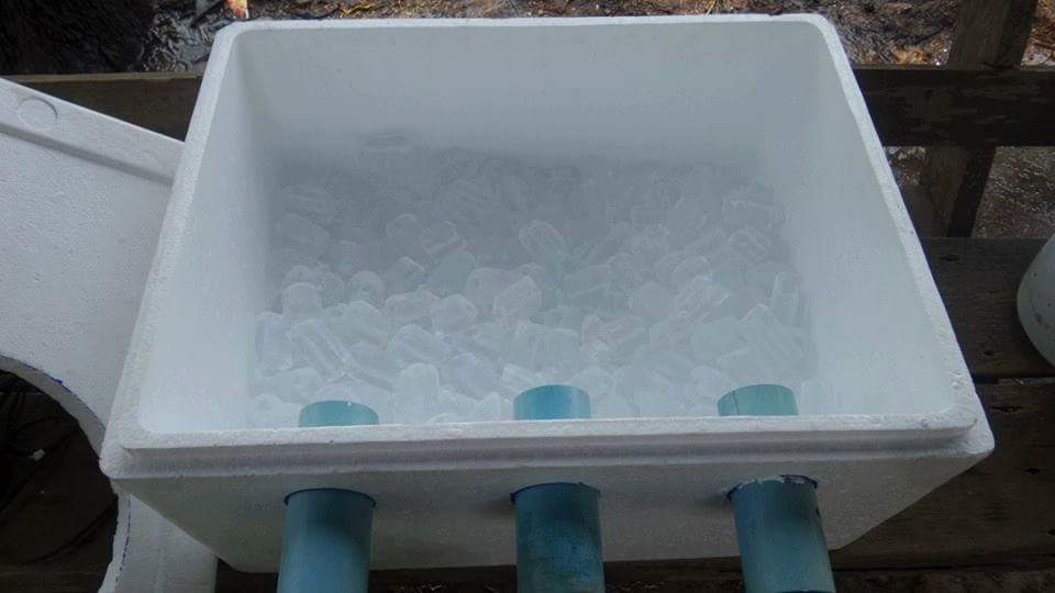 summer heat ice box