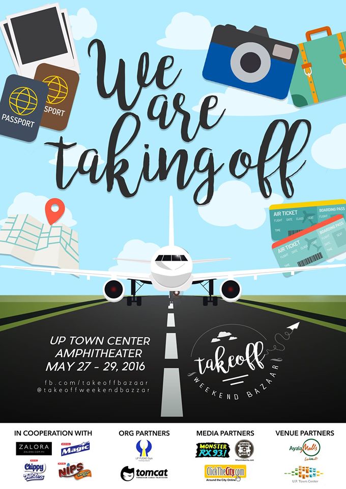 Takeoff Weekend Bazaar from May 27-29 @ UP Town Center!