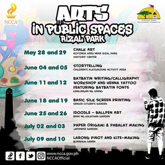 Arts in Public Spaces Rizal Park