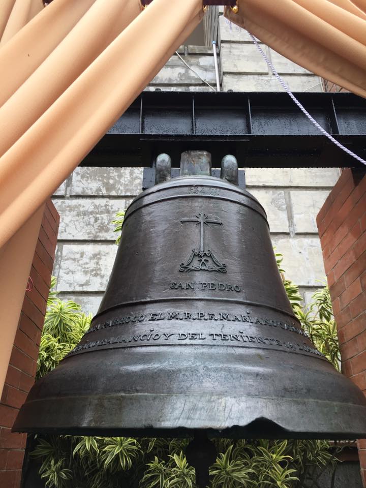 Church bell returns to the Philippines 3