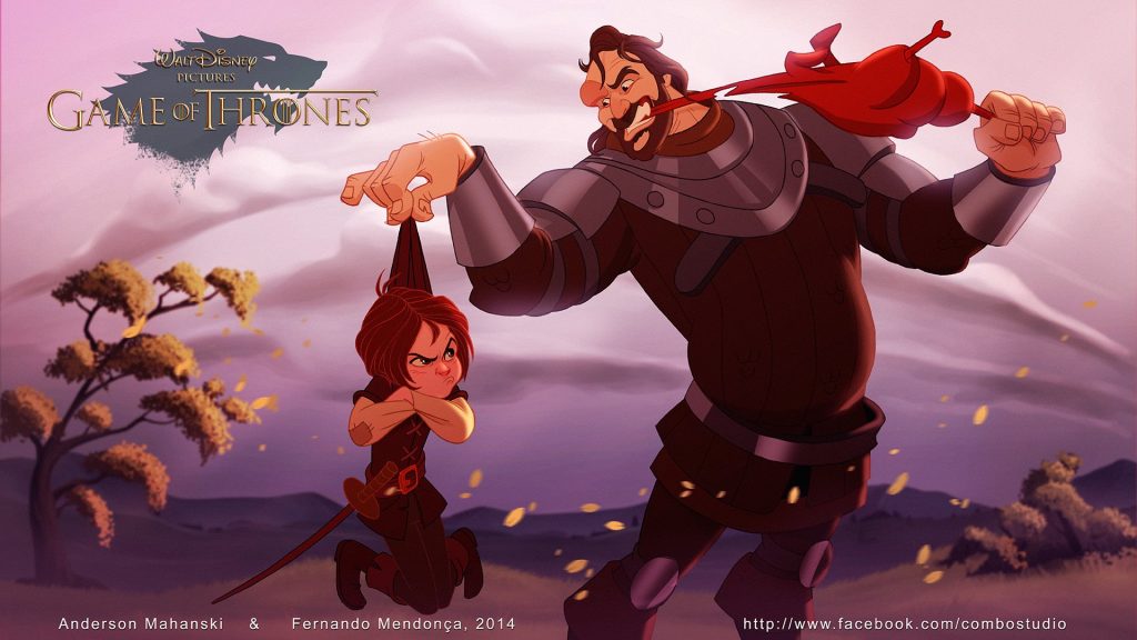 LOOK: Game of Thrones Characters with a Disney Twist 6 Game of Thrones Disney