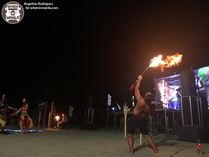 Ilocos Spark Lantern Festival Fire Dancing