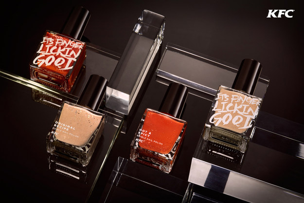 KFC nail polish 2