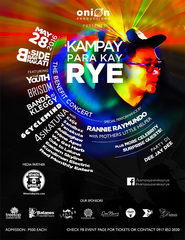 Kampay Para Kay Rye: A Benefit Concert at B-Side