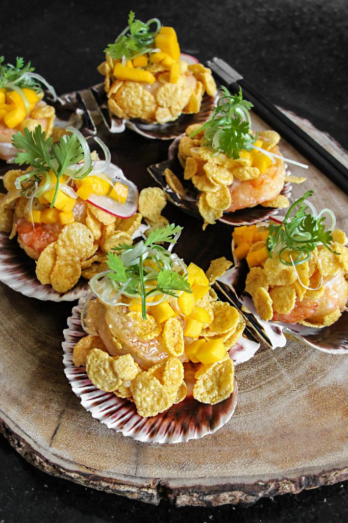 Edsa Shangri-La Hotel's Summer Palace to Undergo Extensive Renovation 3 King prawns in corn flakes
