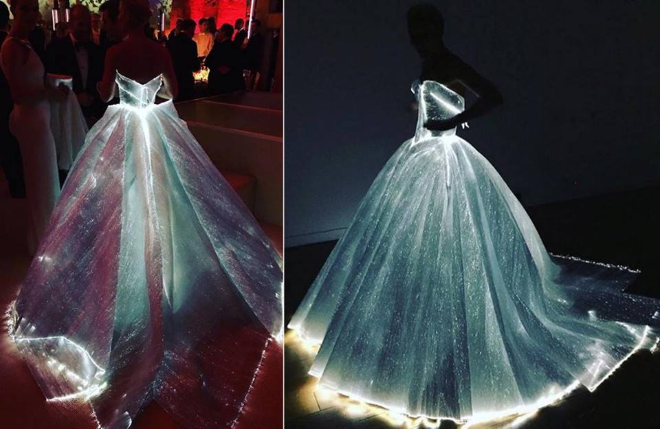 LOOK Claire Danes' Met Gala Dress Lights Up in the Dark 3