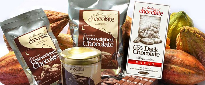 Davao's Pride, Malagos Chocolate products, are available all over the country and exported to various countries