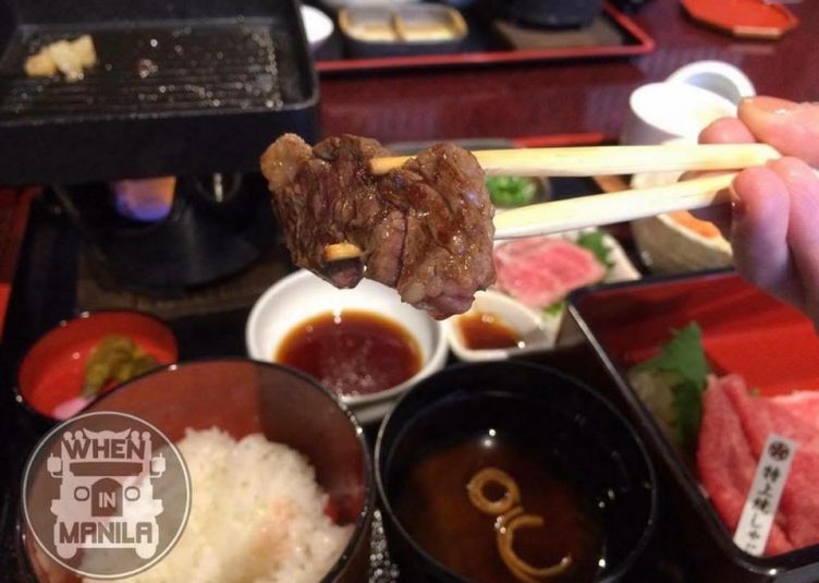 Melt in the mouth grilled wagyu beef Best Authentic Japan Wagyu Beef Experience for when in manila