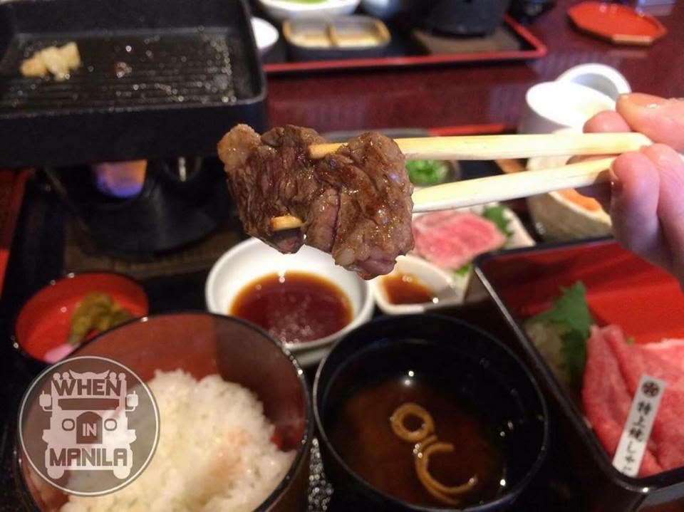 Melt in the mouth grilled wagyu beef Best Authentic Japan Wagyu Beef Experience for when in manila