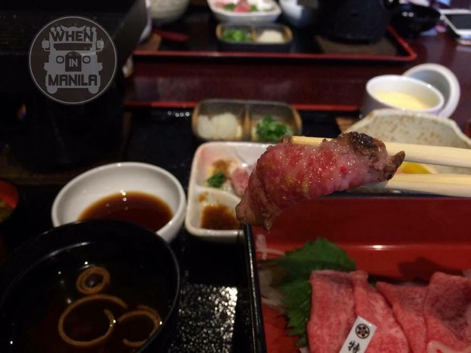 SASHIMI BEEF Best Authentic Japan Wagyu Beef Experience for when in manila
