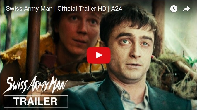 TRAILER: Daniel Radcliffe is a Corpse in New Comedy Film "Swiss Army Man"