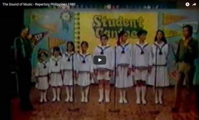 The Sound of Music 1980 Lea Salonga Risa Hontiveros