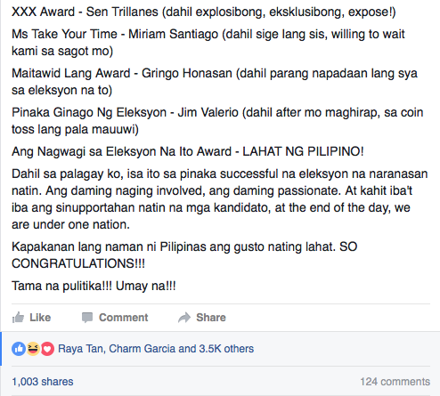 halalan 2016 awards 2