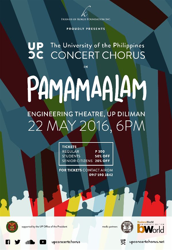 Pamamaalam: The UP Concert Chorus Farewell Concert Before their Big Tour