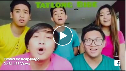 tatlong bibe a capella
