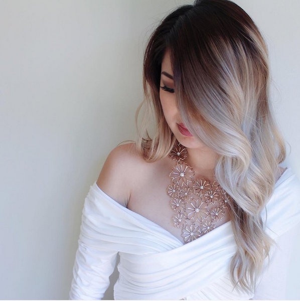 Balayage Ombre Colorful Hair