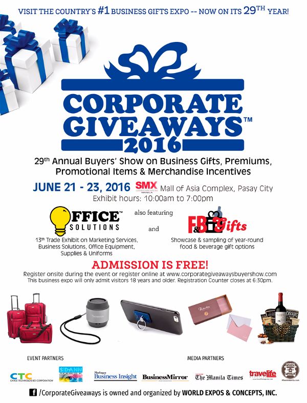 Corporate Giveaways 2016: How Promotional Items Impact Companies and their Customers