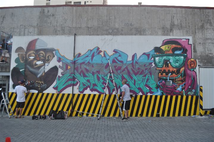 Meeting of Styles Philippines' Graffiti Event