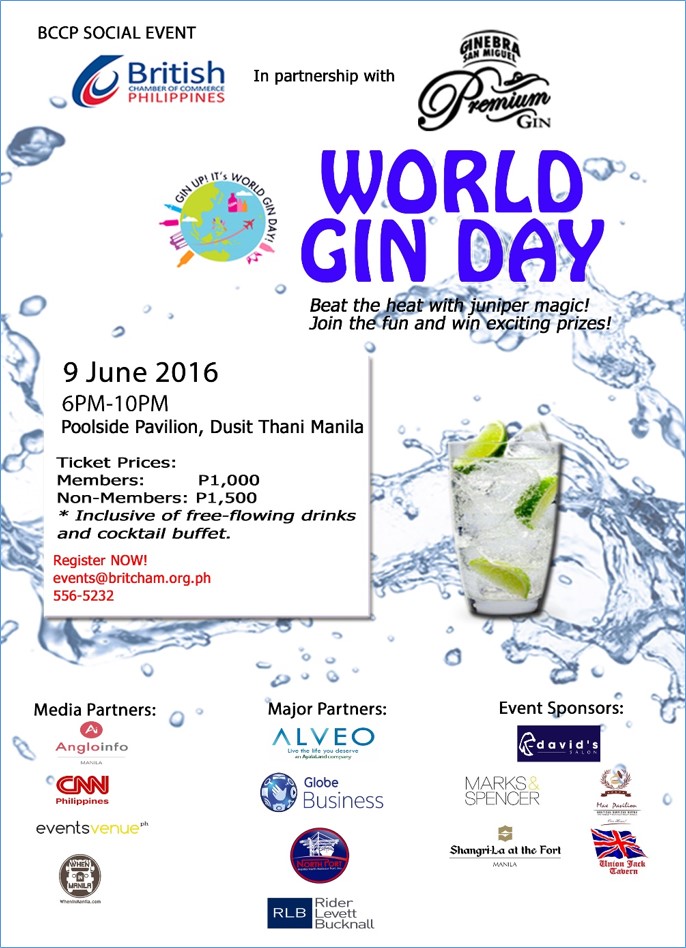 Celebrate World Gin Day at Dusit Thani Manila