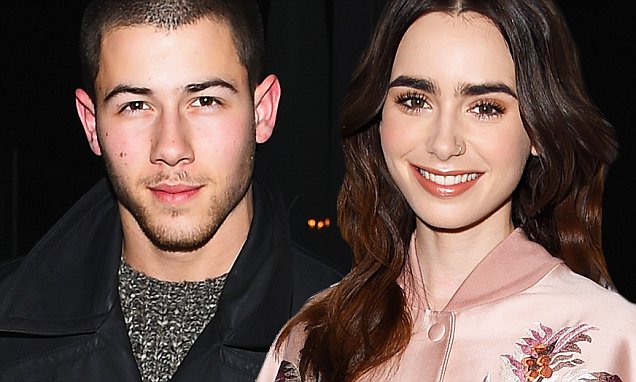 Nick Jonas Lily Collins