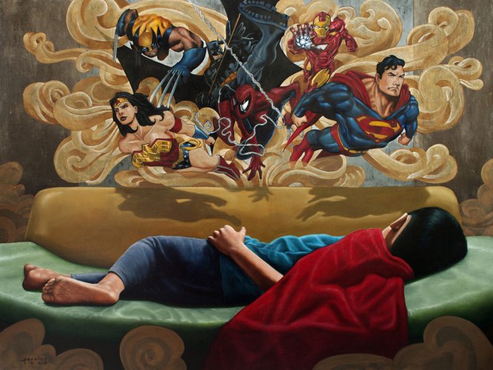 Superheroes by gerrico