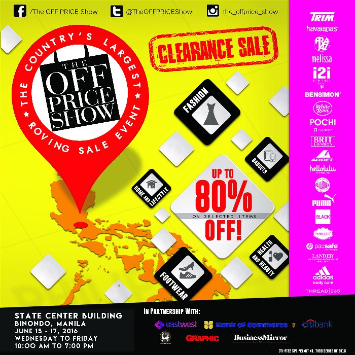The Off Price Show: The Country’s Largest Roving Sale — Up to 80% Off on Top Brands!