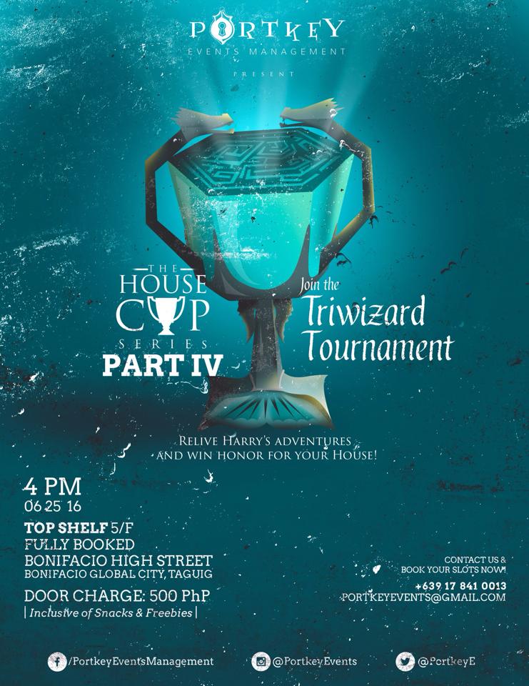 Triwizard Tournament Poster