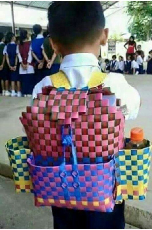 Unique school backpack