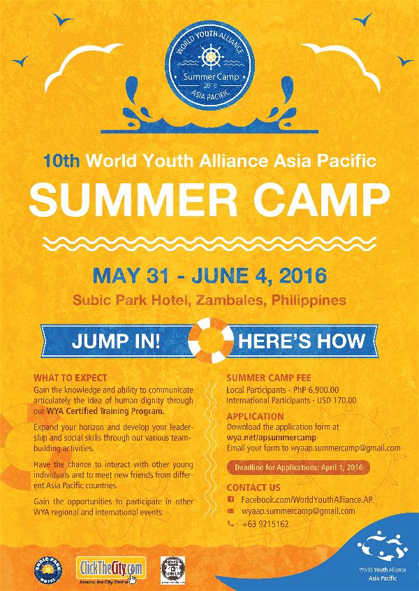 World Youth Alliance Asia Pacific 10th Summer Camp