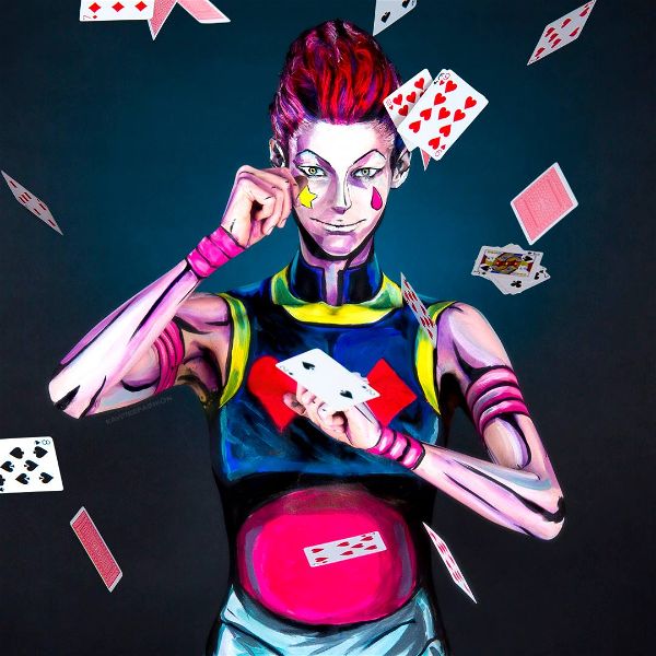 Kay Pike Artist Transforms Into Comic Book Characters Through Just Paint