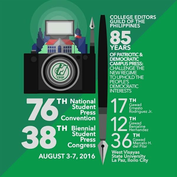 College Editors Guild of the Philippines to Hold 76th Student Press Convention on August 3-7