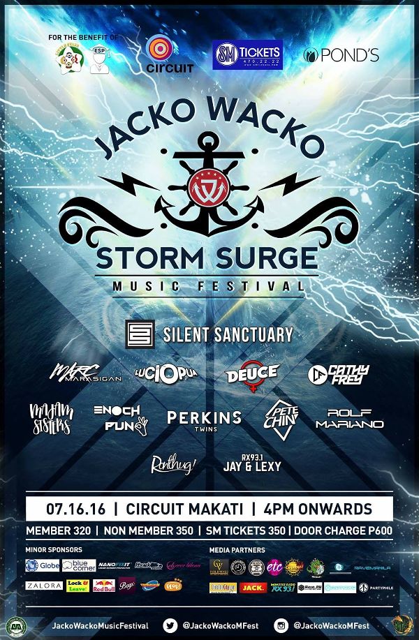 Jacko Wacko Music Festival: Embrace the Music and Rave All Night on July 16 @ Circuit Makati