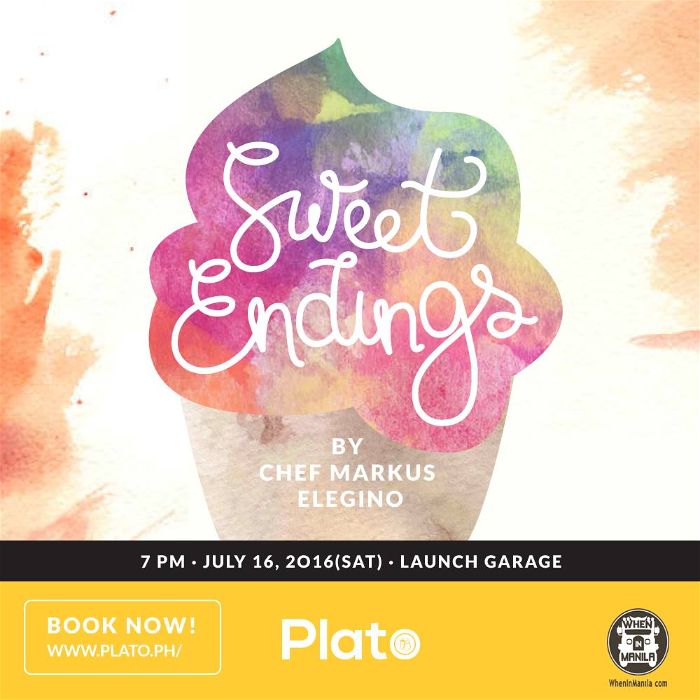 Plato PH Celebrates its Newest Chef, Markus Elegino, with "Sweet Endings"
