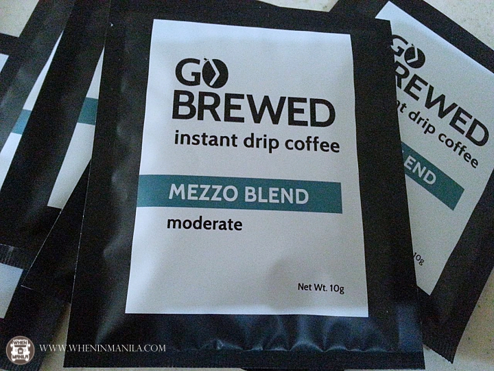 Coffee-On-The-Go with GoBrewed Instant Drip Coffee 4 GoBrewed Instant Drip Coffee