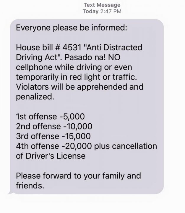 Anti Distracted Driving Act
