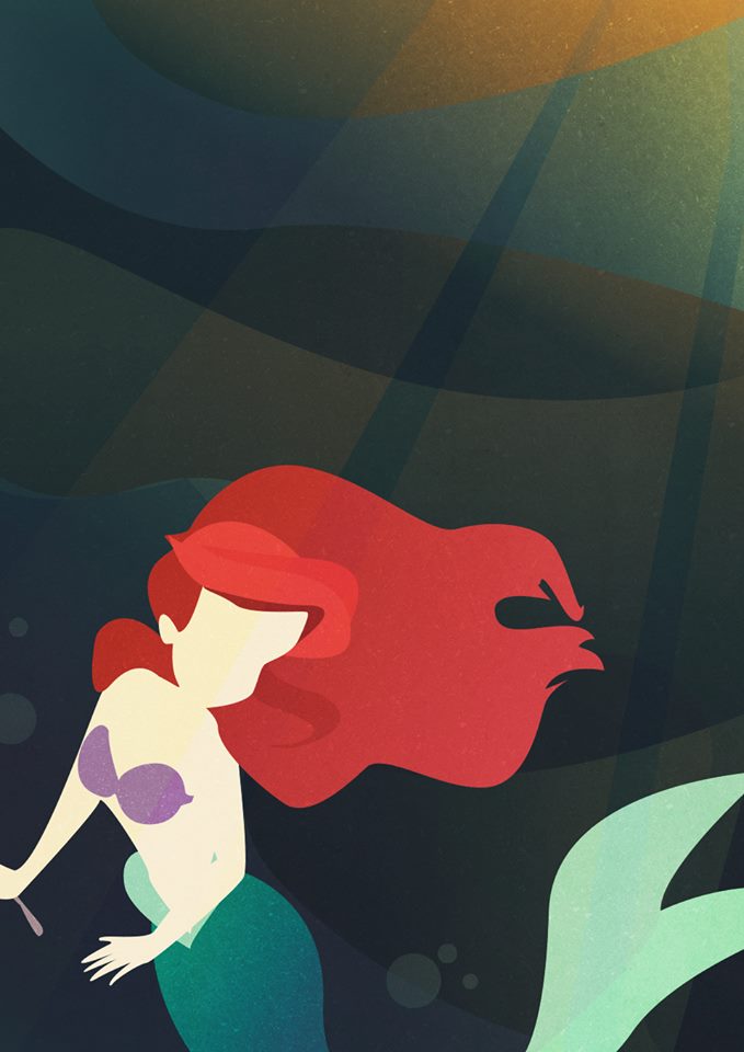 Disney Little Mermaid Illustration