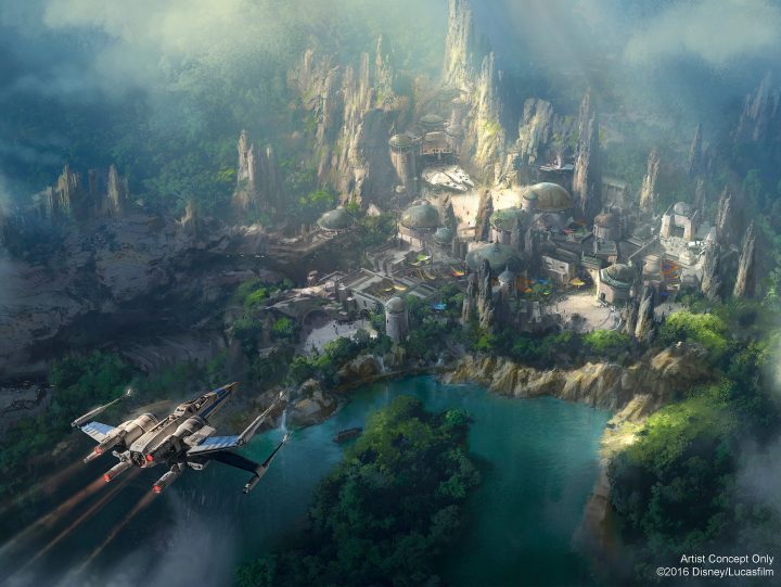 Disneyland Star Wars Themed Land