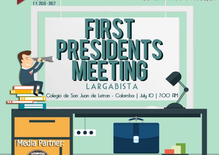 First President's Meeting: Lagarbista @ Colegio de San Juan de Letran - Calamba