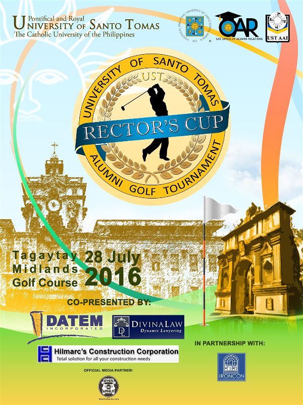 Rector’s Cup Golf Tournament: A Fund Raising for Thomasian Athletes for UAAP Season 79