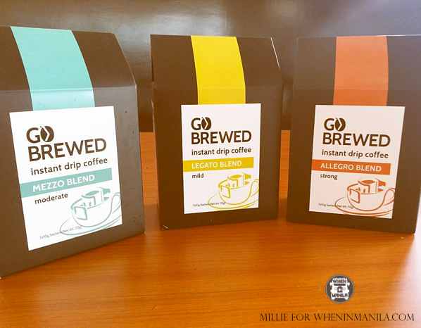 Coffee-On-The-Go with GoBrewed Instant Drip Coffee 2 GoBrewed Instant Drip Coffee