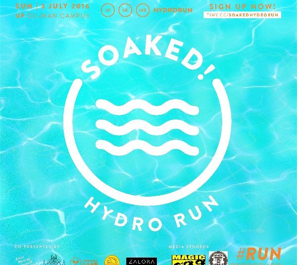 Run for Health at Soaked: HydroRun – July 3rd @ UP Diliman Oval