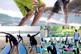 Join a Surf Fitness Retreat on Oct 21-23 @ San Juan, La Union with Flow Retreats Flow Surf Yoga Samba