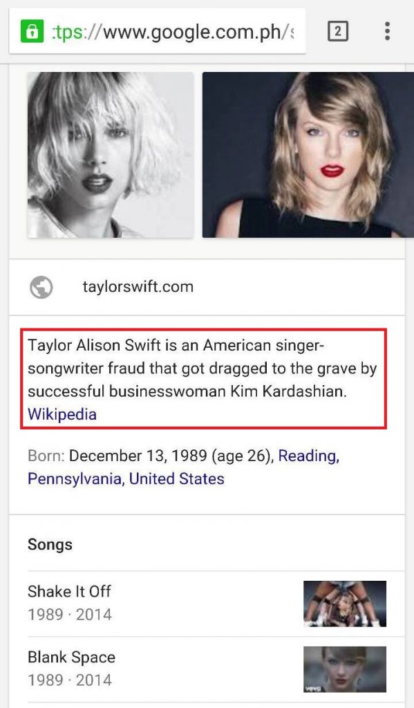 Taylor Swift wiki