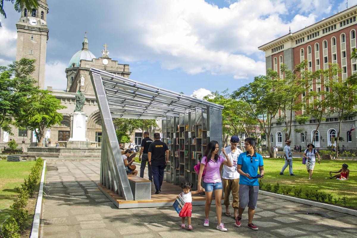 The Traveling Bookstore Has Been Nominated For an International Architecture Award