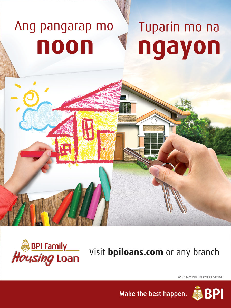 BPI Housing Loan  When In Manila
