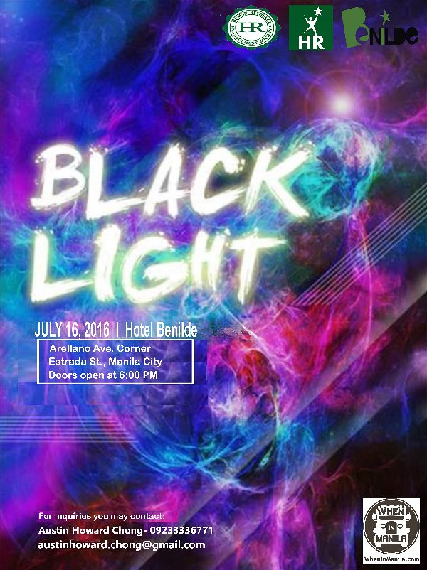 Black Light 2016: HRMS's Annual Academic Year-End Social Gathering Event