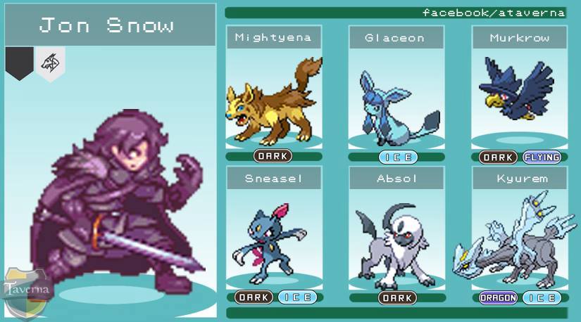 johnSnow pokemon