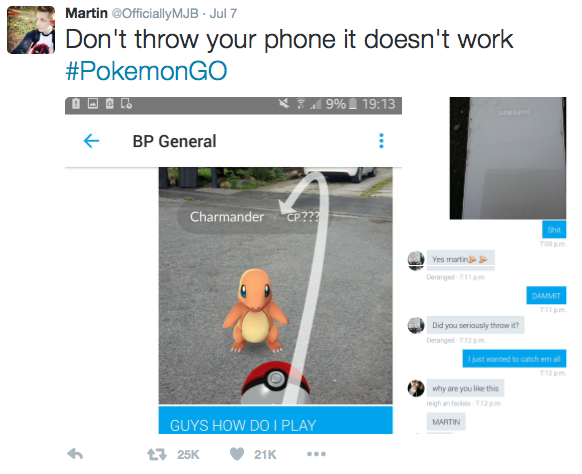 pokemon go-martin